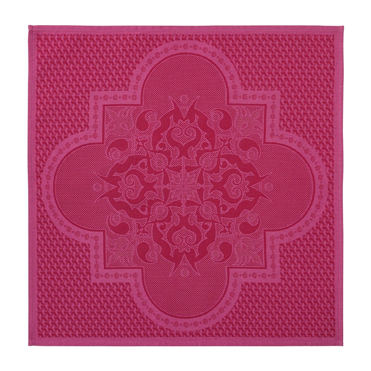Palais Venitien Pink 23" x 23" Napkin by Le Jacquard Français - 9at Fig Linens and Home - 1