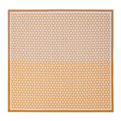 Wagara Beige 20" x 20" Napkin by Le Jacquard Français - 9at Fig Linens and Home - 8