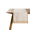 Evasion Celeste Beige 20" x 59" Runner by Le Jacquard Français - 9at Fig Linens and Home - 6
