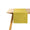 Palais Venitien Yellow 20" x 79" Runner by Le Jacquard Français - 9at Fig Linens and Home - 10