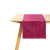 Palais Venitien Pink 20" x 59" Runner by Le Jacquard Français - 9at Fig Linens and Home - 6