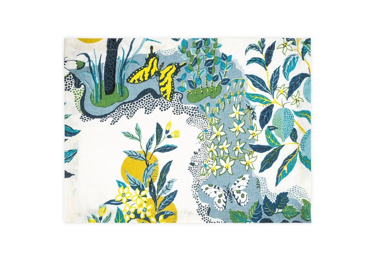 Citrus Garden Pool Placemat | Matouk Schumacher Table Linens at Fig Linens & Home