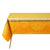 Tablecloth - Mumbai Yellow coated tablecloth by le jacquard français at Fig Linens and Home