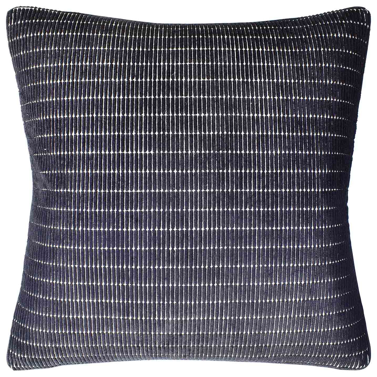 Tally Stripe Noir - Throw Pillow by Ryan Studio