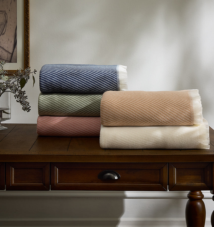 Taormina Throw by Sferra Linens at Fig Linens and Home - 2