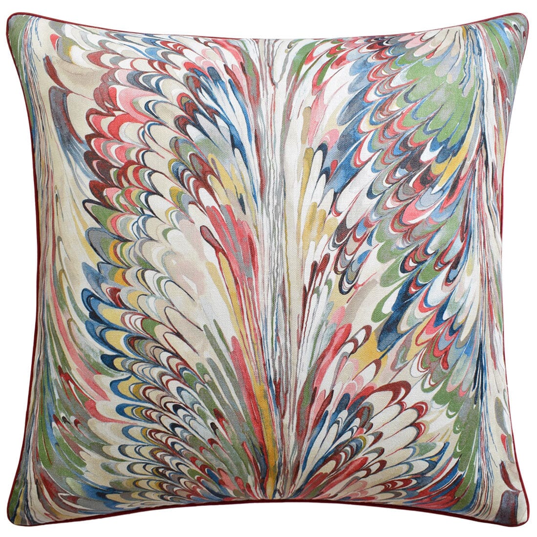 Taplow Spice and Leaf - Throw Pillow by Ryan Studio