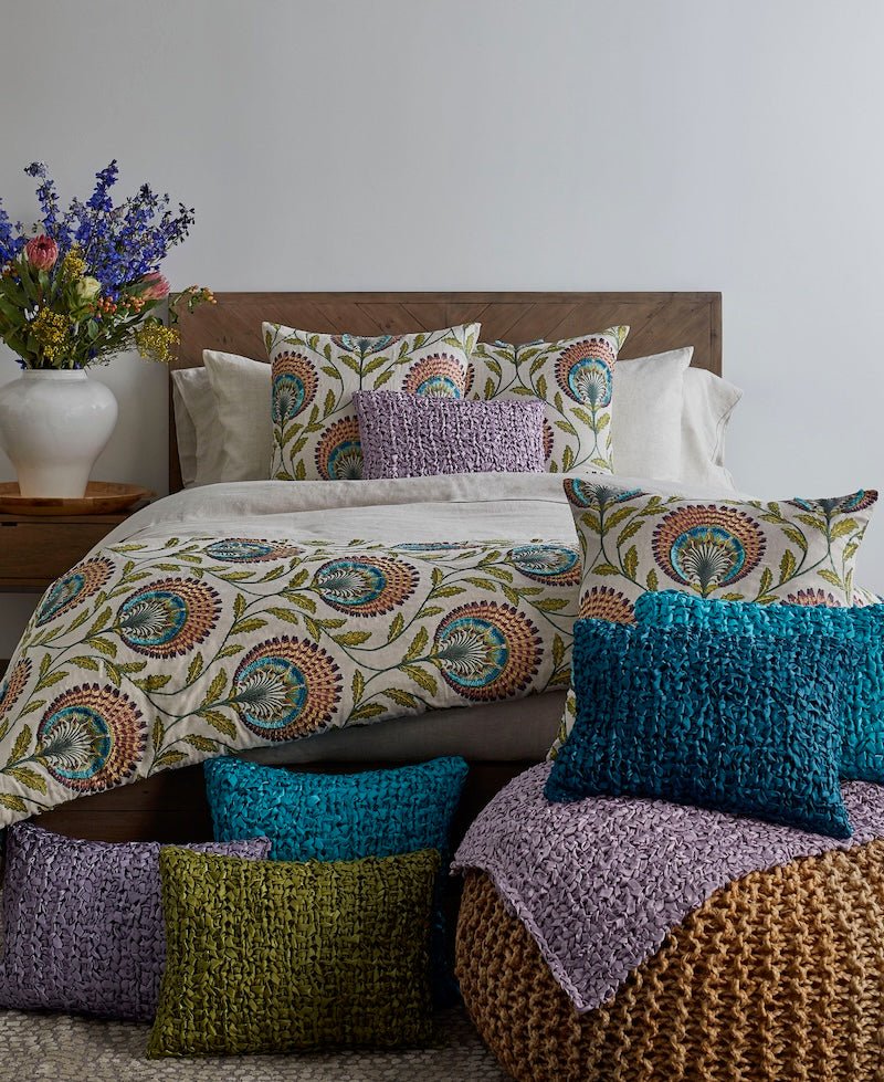 Tavus Decorative Pillow | The Met x Ann Gish at Fig Linens and Home