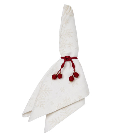 Telluride White Napkin Detail 3 | Mode Living at Fig Linens and Home