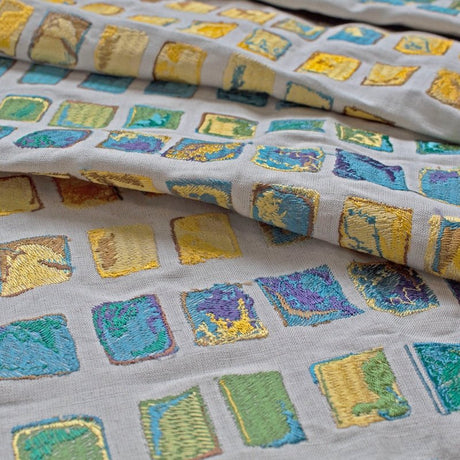 Fabric Tesserae Mosaic Pillow | The Met x Ann Gish at Fig Linens and Home