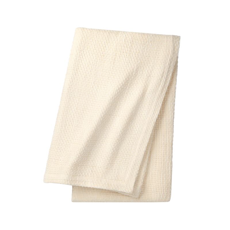 Transat Ivoire Throw Blanket by Kenzo Paris at Fig Linens and Home