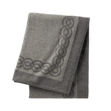 Cashmere Throw - Joyau Brume Grey Cashmere Blankets | Yves Delorme Couture at Fig Linens and Home