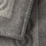 Whipstitch Finish Detail on Joyau Brume Cashmere Throw Blankets | Yves Delorme Couture Decor