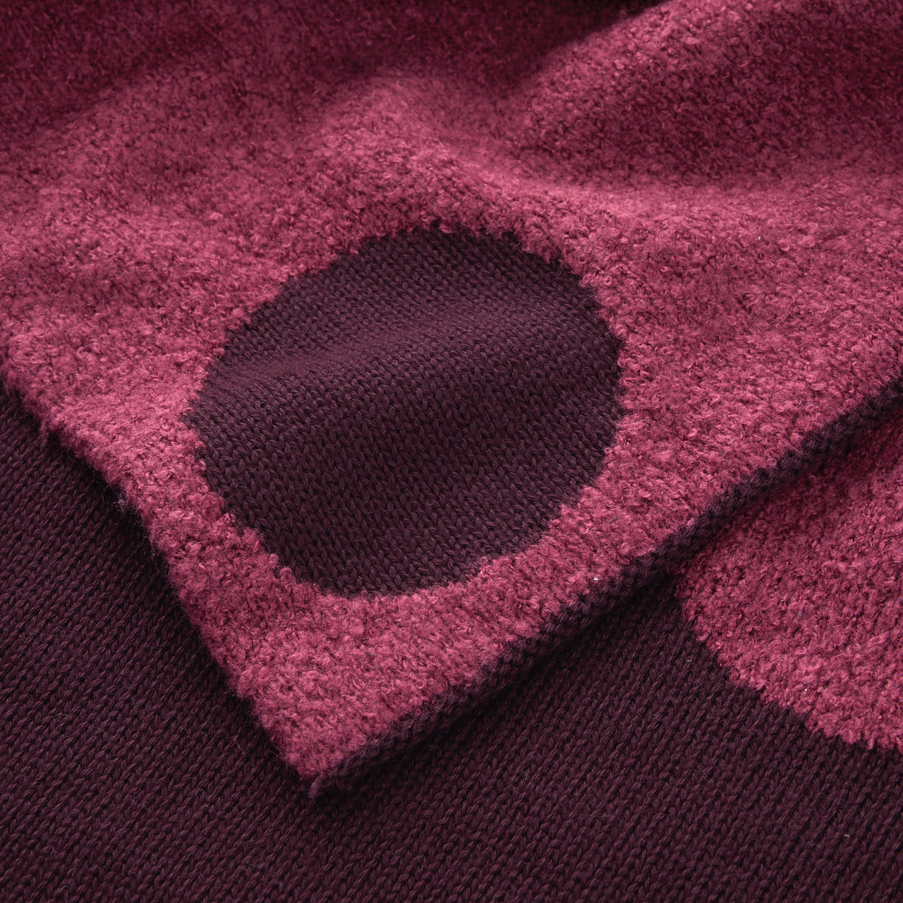 K Dot Bordeaux Throw by Kenzo Paris
