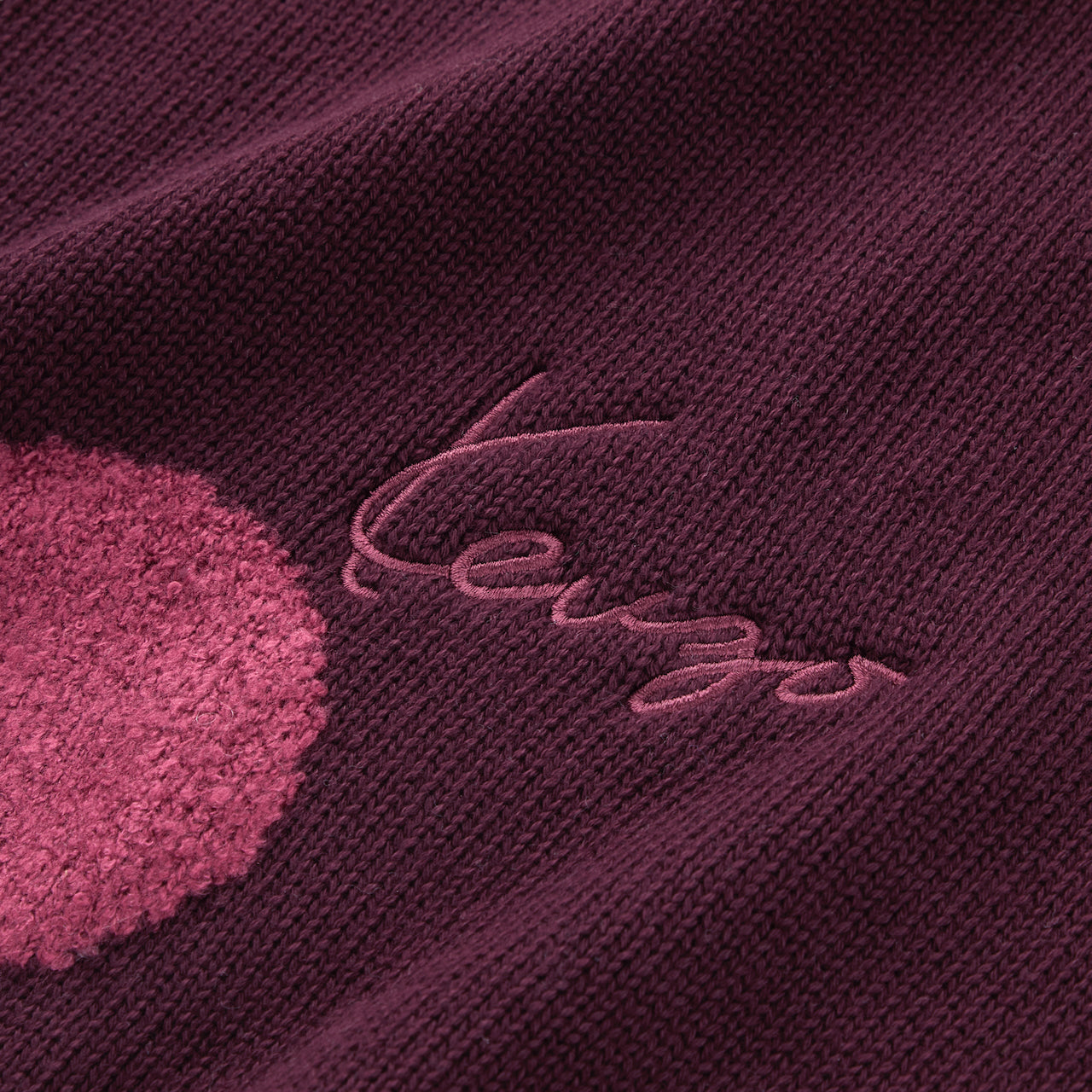 K Dot Bordeaux Throw by Kenzo Paris