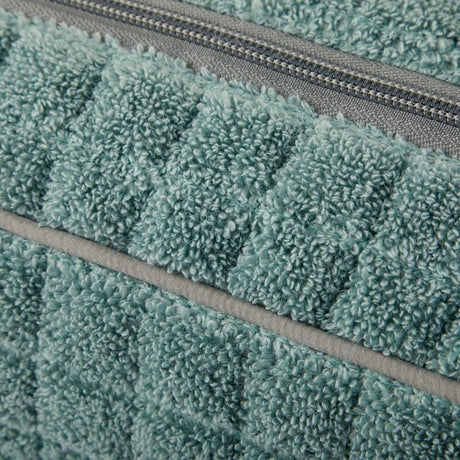 Close up Etoile Fjord Toiletry Bag by Yves Delorme at Fig Linens and Home