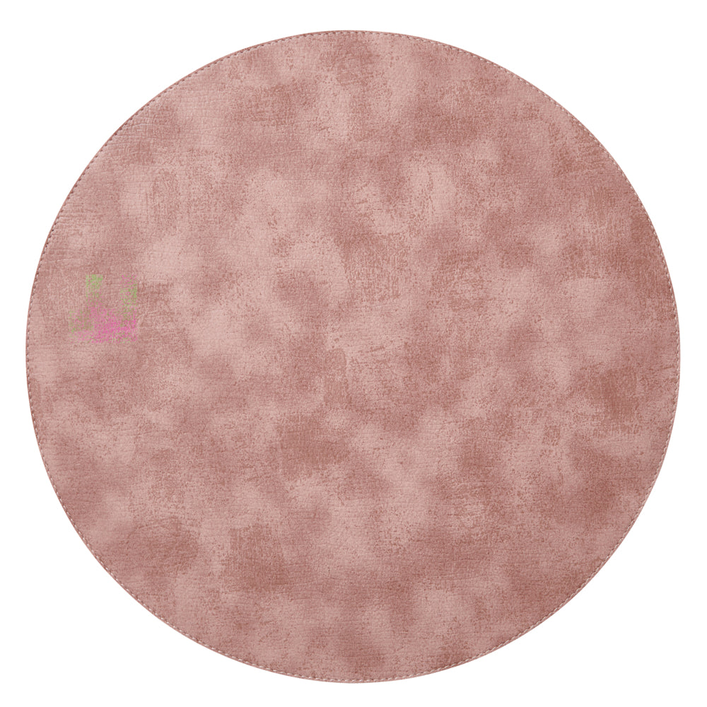 Tortosa Pink & Gray Placemat Detail 2 | Mode Living at Fig Linens and Home