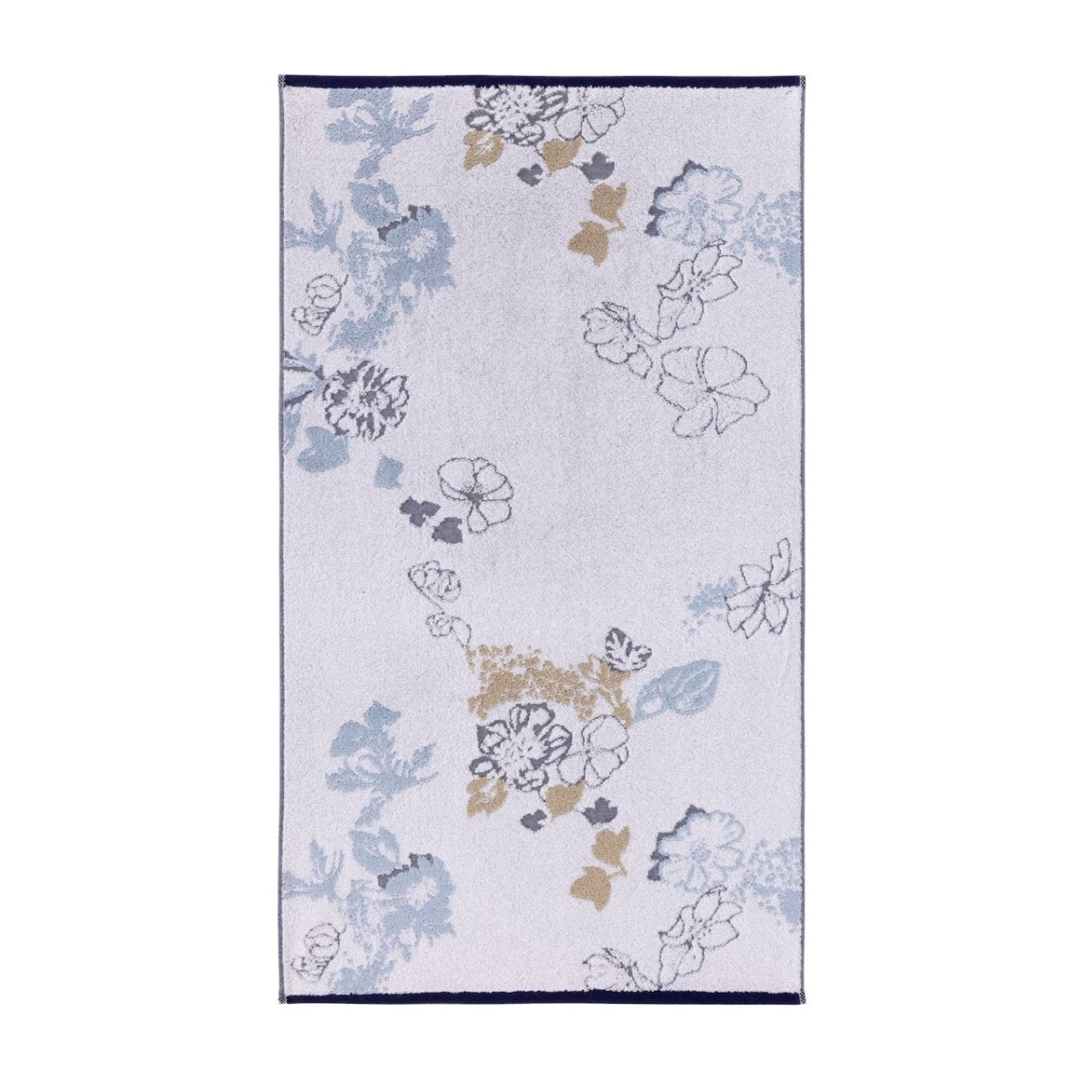 Yves Delorme Eclipses Organic Towels at Fig Linens and Home - Front of Towels