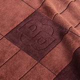 Yves Delorme Hugo Boss Double B Lava Bath Towels by Yves Delorme - Bath Sheet 35 x 59 Double B Lava at FIG LINENS AND HOME - 9