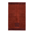 Yves Delorme Hugo Boss Double B Lava Bath Towels by Yves Delorme - Bath Sheet 35 x 59 Double B Lava at FIG LINENS AND HOME - 8