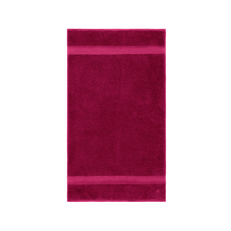 Guest Towel - Etoile Fushia Towels by Yves Delorme Bath at Fig Linens and Home