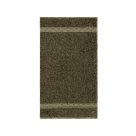 Guest Towel - Etoile Kaki Bath by Yves Delorme at Fig Linens and Home