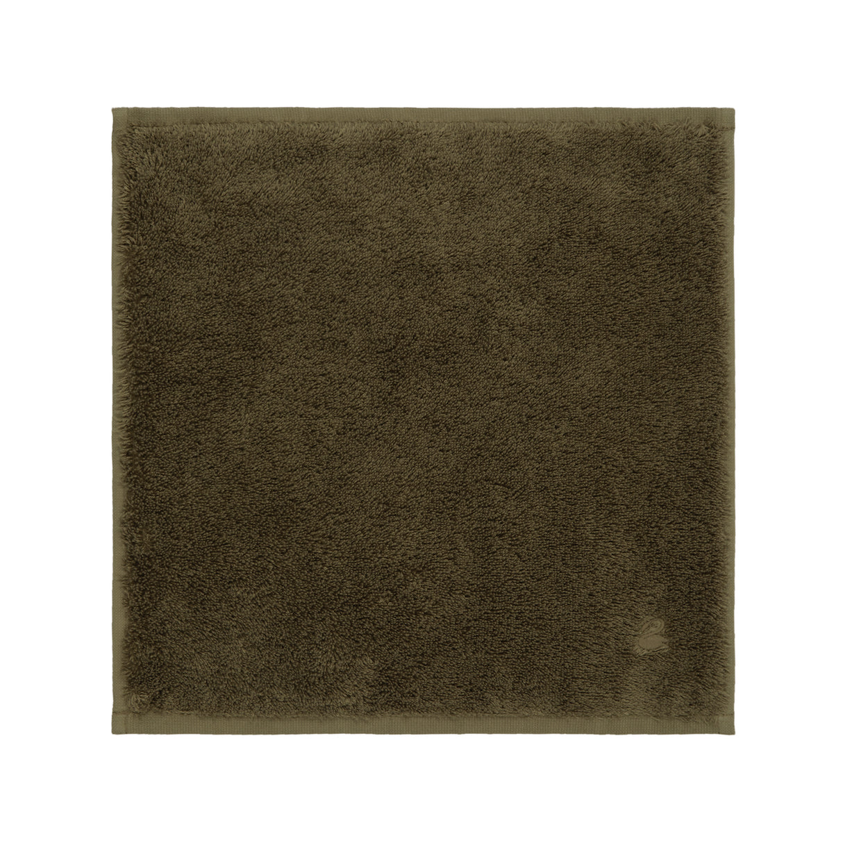 Wash Cloth - Etoile Kaki Bath by Yves Delorme at Fig Linens and Home