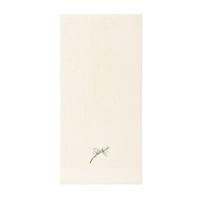 Bath Towel - Almond Flowers Towels by Hugo Boss Home | Yves Delorme Bath at Fig Linens and Home