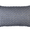 Ultra Pewter 18x30 Lumbar Pillow by Lili Alessandra