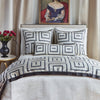 Lifestyle Unmazed Charcoal/Pumice Bedding by Ann Gish at Fig Linens and Home