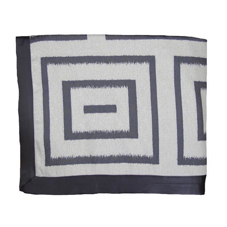 Close Up Unmazed Charcoal/Pumice Pillow by Ann Gish at Fig Linens and Home