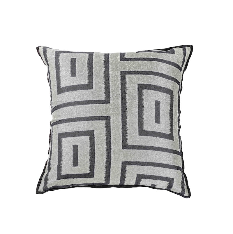 Sham Unmazed Charcoal/Pumice Bedding by Ann Gish at Fig Linens and Home