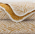 Vasco Bath Towel 28X54 Gold 840 by Abyss