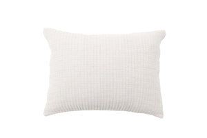 Cotton Pillow Sham - Vancouver Cream Blanket Cover by Pom Pom at Home - Fig Linens and Home