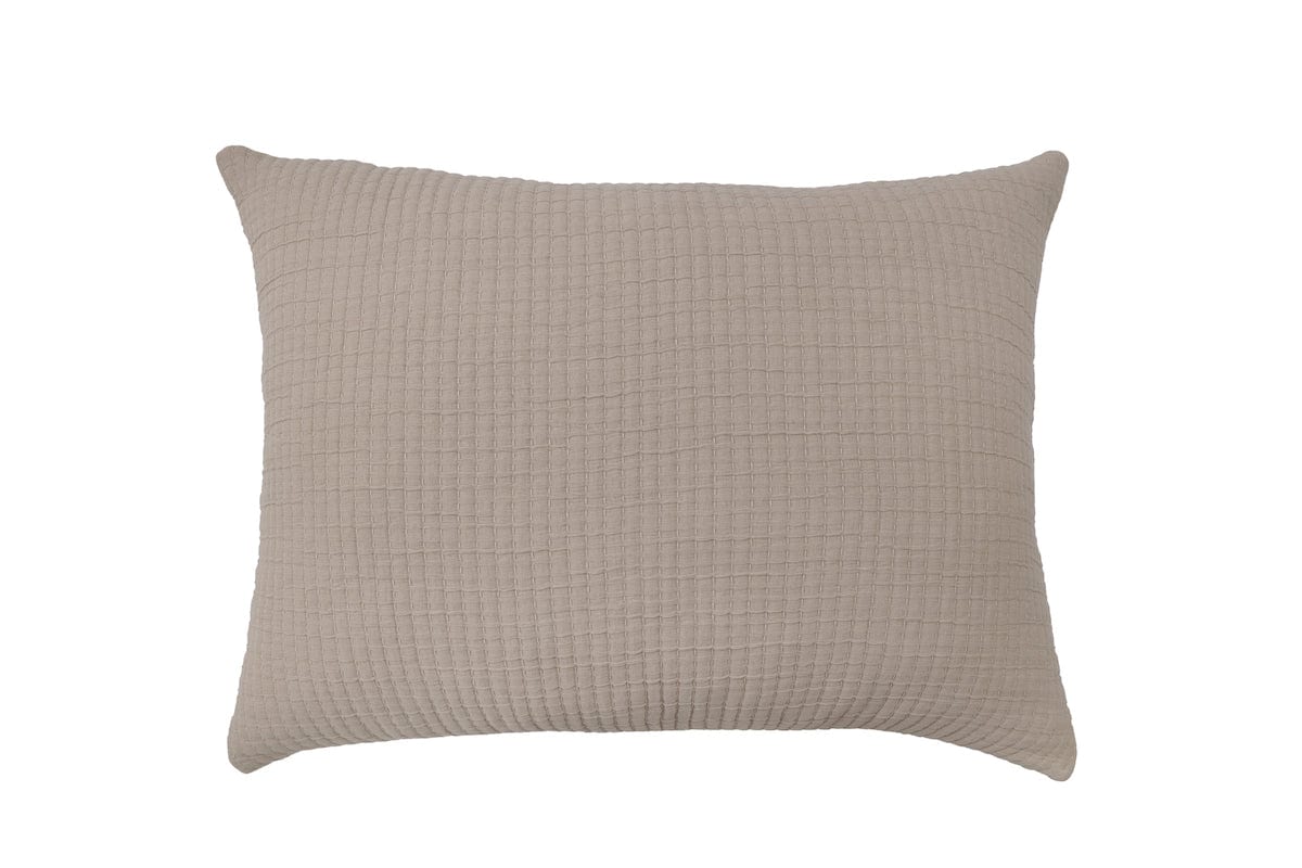 Pillow Sham - Pom Pom at Home Vancouver Natural - Cotton Bedding at Fig Linens and Home