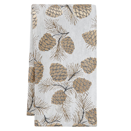 Verbier Bronze Napkin Detail 4 | Mode Living at Fig Linens and Home
