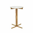 Winslet Round Side Table by Worlds Away at Fig Linens and Home - View 3