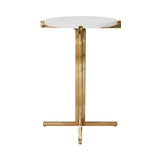 Winslet Round Side Table by Worlds Away at Fig Linens and Home - View 2