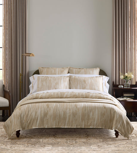 Brina Sham by Sferra Linens in Sand at Fig Linens and Home - 2
