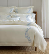 Isabella Embroidered Duvet Cover by Sferra x Scalamandre at Fig Linens and Home