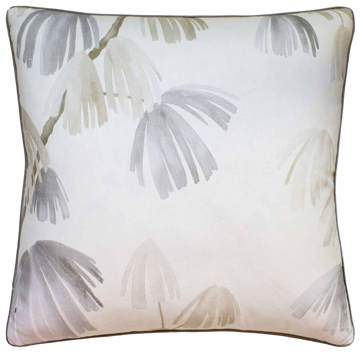 Weeping Pine Neutral - Throw Pillow by Ryan Studio