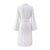 Yves Delorme Robe - Parfum Embroidery - Women's Shawl Collar Organic Cotton Bathrobe - Reverse View