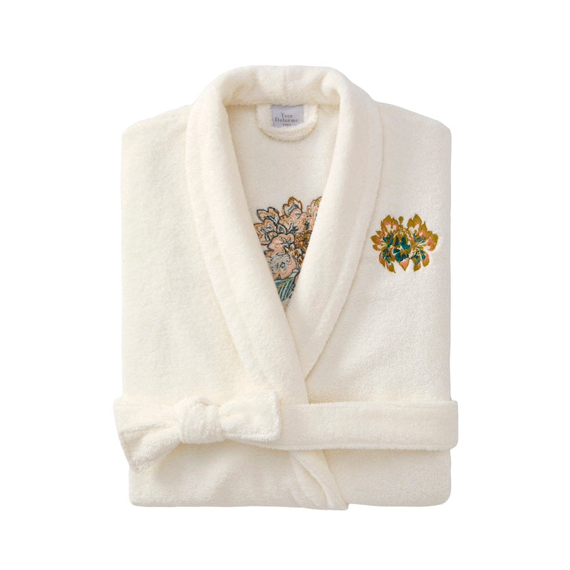 Bathrobe with Belt - Golestan Women's Robe by Yves Delorme at Fig Linens and Home