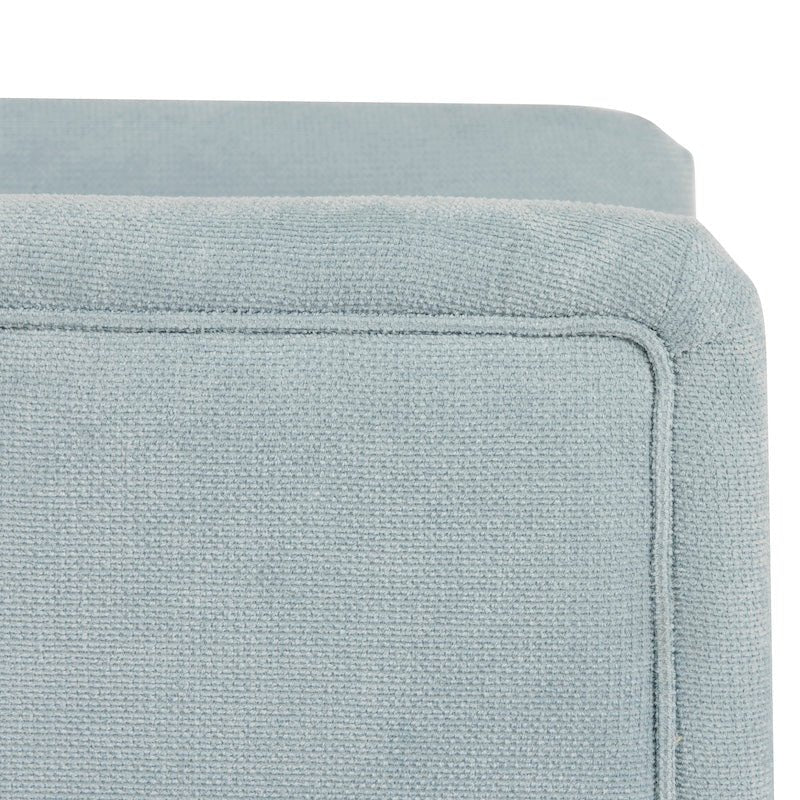 Worlds Away Lansky Barrel Chair Light Blue Detail 2 Fig Linens and Home