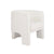 Worlds Away Lansky Barrel Chair White Fig Linens and Home