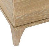 Bathroom Vanity Leg View - Rhodes Cerused Oak Bath Vanity | Worlds Away Bathroom Cabinets