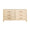 Winchester Natural Six Drawer Chest by Worlds Away - Grasscloth Dresser