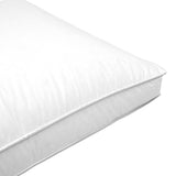 Prestige Down Pillow by Yves Delorme at Fig Linens and Home - Piping Detail View