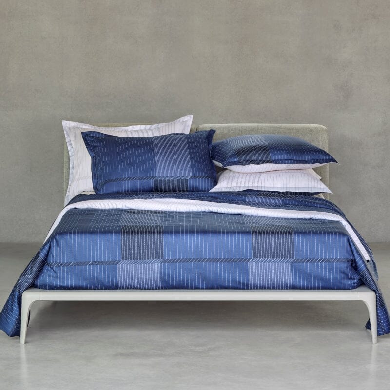 Tennis Stripes Navy Duvet Cover by Hugo Boss Home - Bed Linen 2 - Fig Linens and Home
