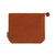 Cosmetic Bag  - Yves Delorme Karlbarn Cognac Tote by Iosis with Shiba Inu Dog Motif - Front View