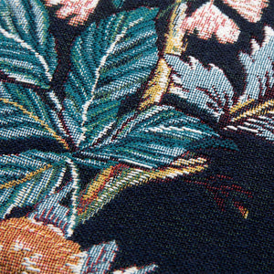 Floral Detail  - Close-up view 2 of Yves Delorme Golestan Nuit Tote by Iosis at Fig Linens and Home